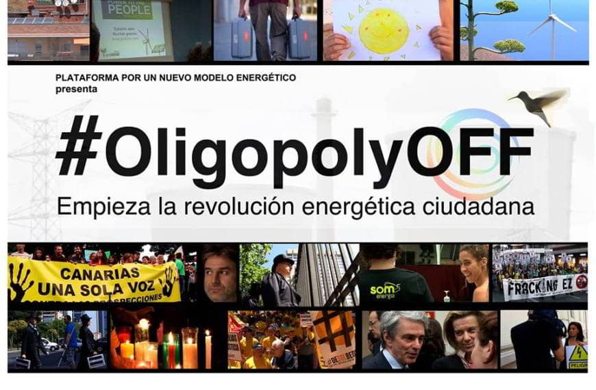 Estreno documental #OligopolyOFF. Jueves 7 mayo,19h