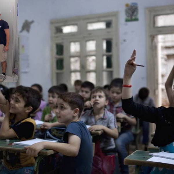 Recogidos 100 kg de material escolar para Siria