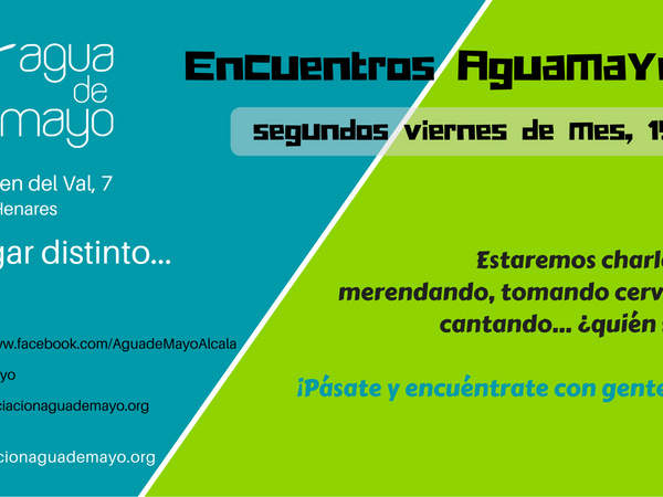 Encuentros aguamayeros. Viernes 11 noviembre, 19h.