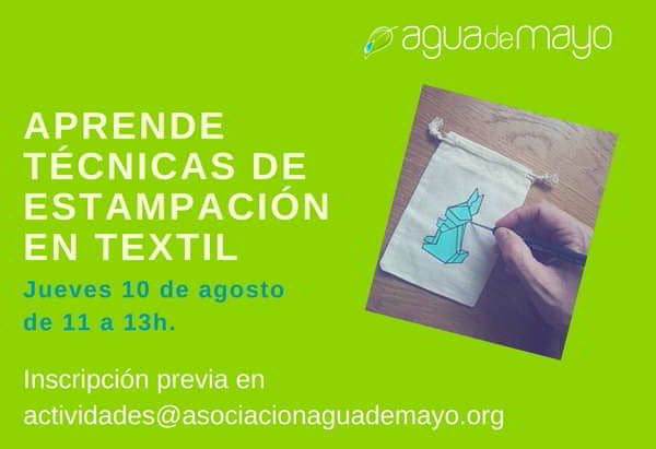 Taller decoración de textiles