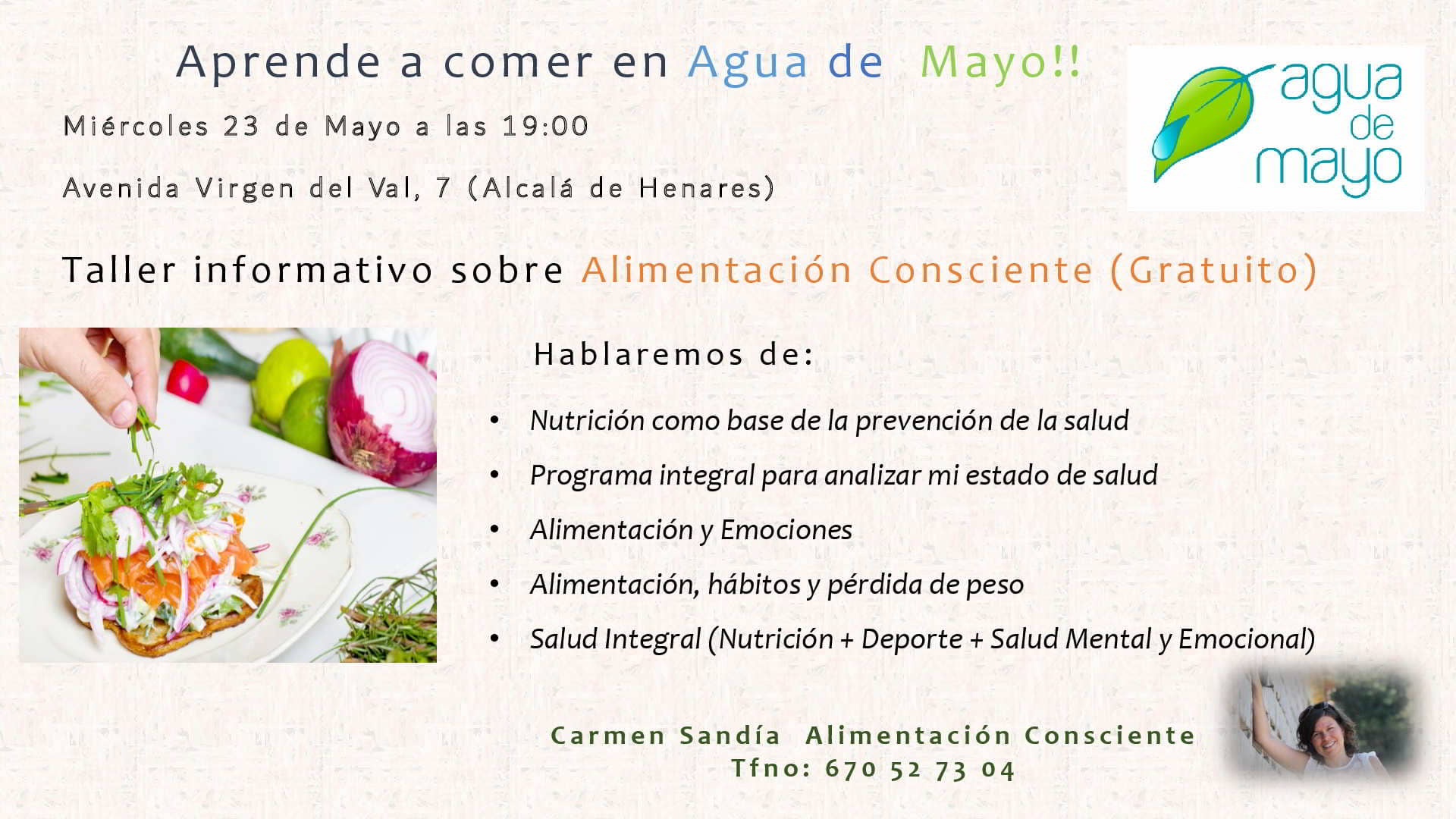 Taller Alimentación Consciente