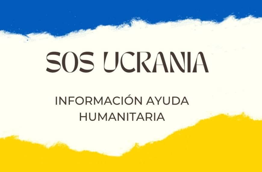 S.O.S. ucrania. ayuda humanitaria