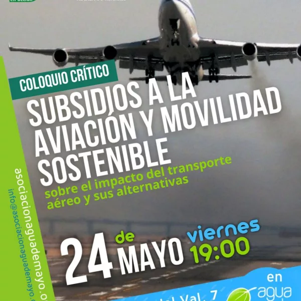 Coloquio crítico. subsidios a la aviación y movilidad sostenible