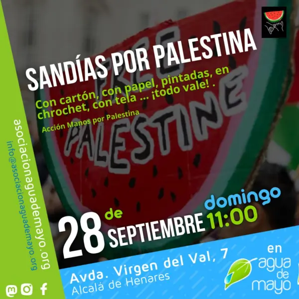 sandias por palestina