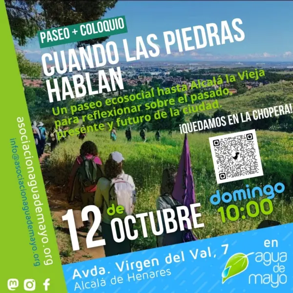 Cuando las piedras hablan. PASEO ECOSOCIAL A ALCALÁ LA VIEJA