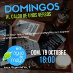 domignos al calor de unos versos