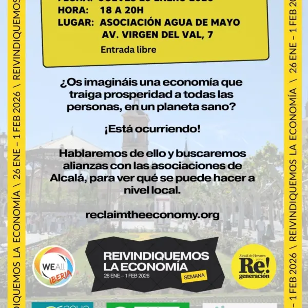 Presentación de la Semana Global «Reivindiquemos la Economía»