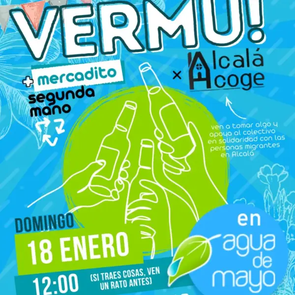vermu y mercadillo solidario