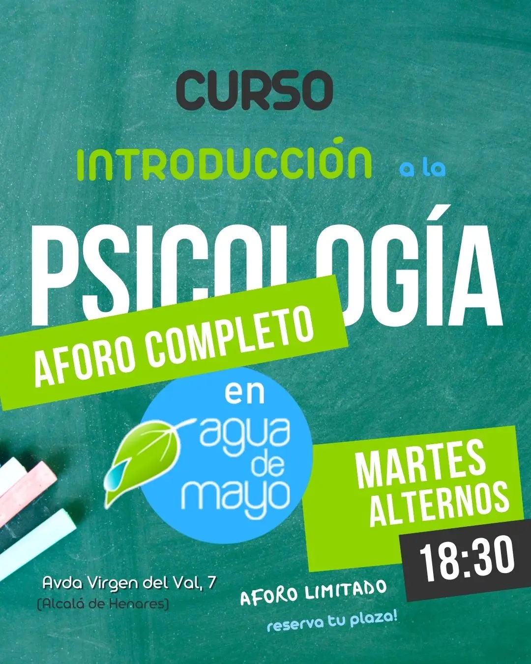 psicologia aforo completo